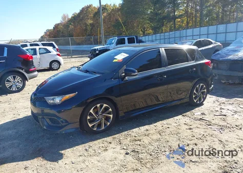 2017 Toyota Corolla Im from USA, damaged, VIN JTNKARJE5HJ526033
